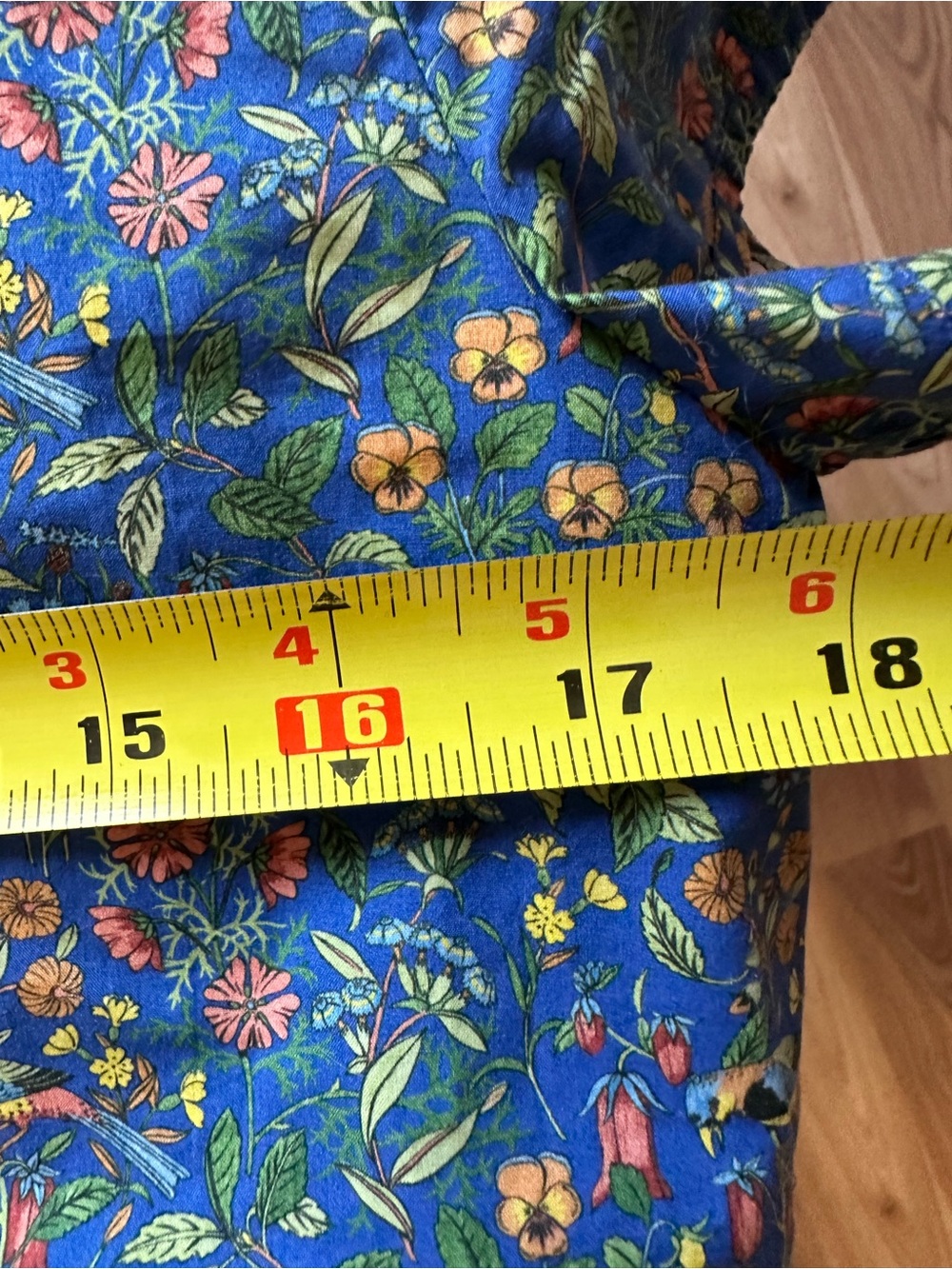 A.P.C. Spring Summer 2018 Tropical Floral Bird Print Relaxed Blouse Blue Crew Sm - Picture 10 of 11